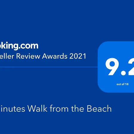 Apartment 5 Minutes Walk From The *